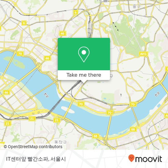 IT센터앞 빨간소파 지도