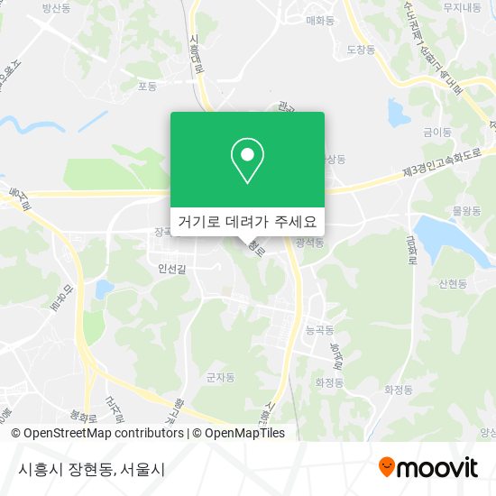 시흥시 장현동 지도