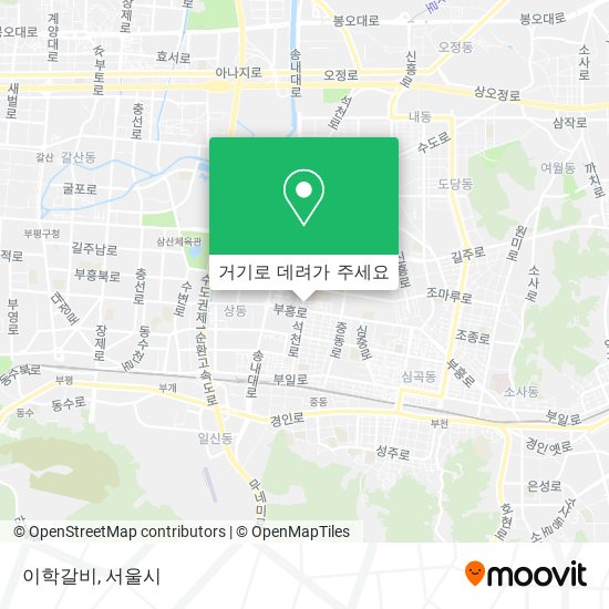 이학갈비 지도