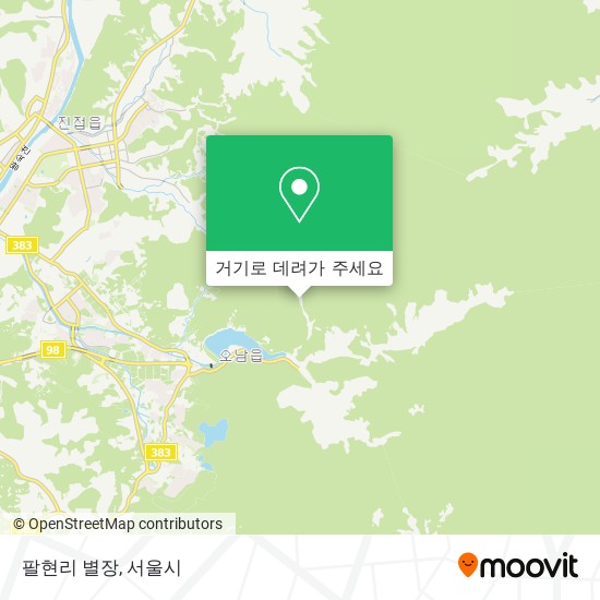 팔현리 별장 지도