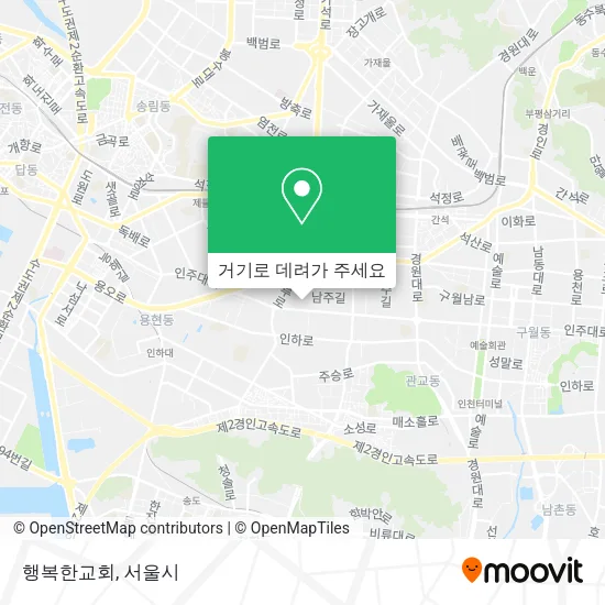 행복한교회 지도
