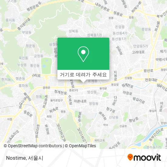 Nostime 지도