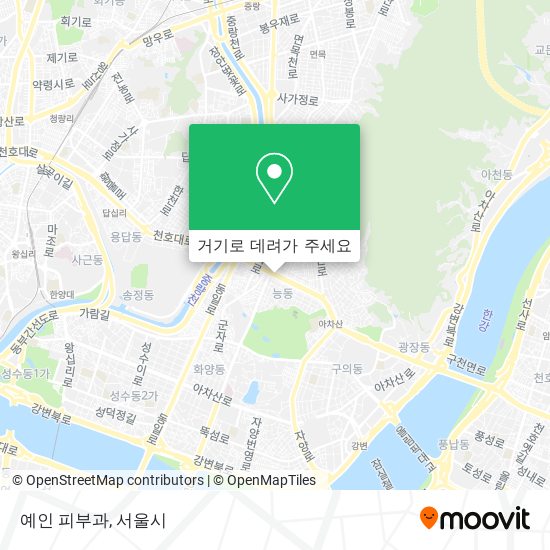 예인 피부과 지도