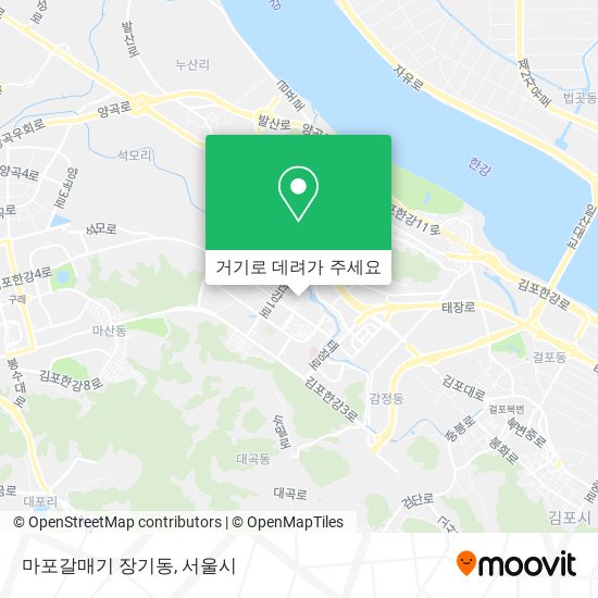 마포갈매기 장기동 지도