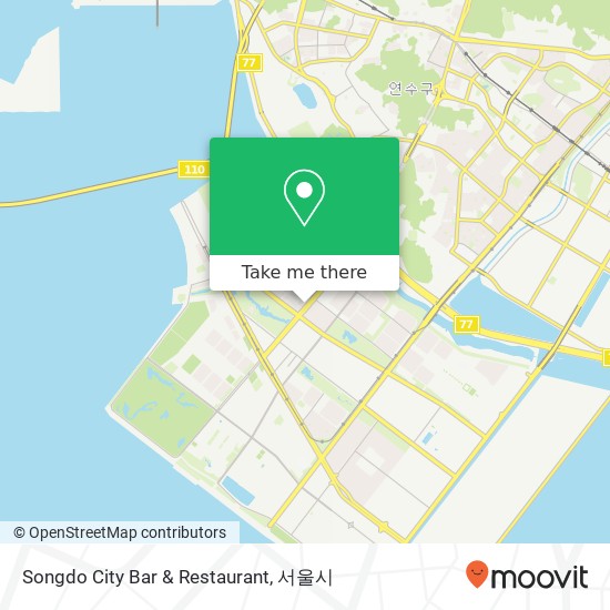 Songdo City Bar & Restaurant 지도