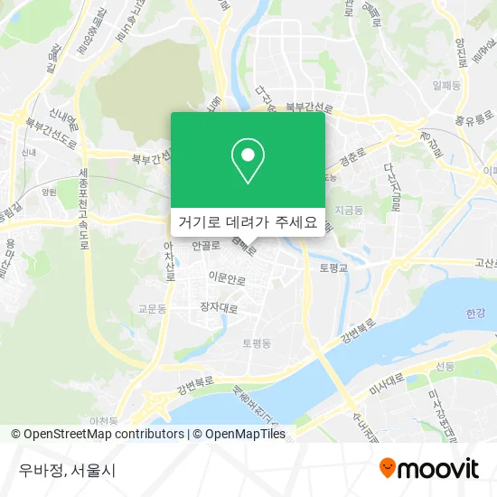 우바정 지도