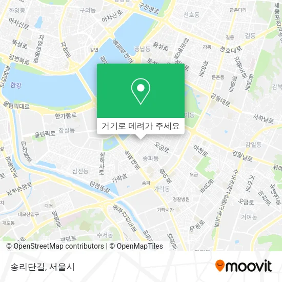 송리단길 지도