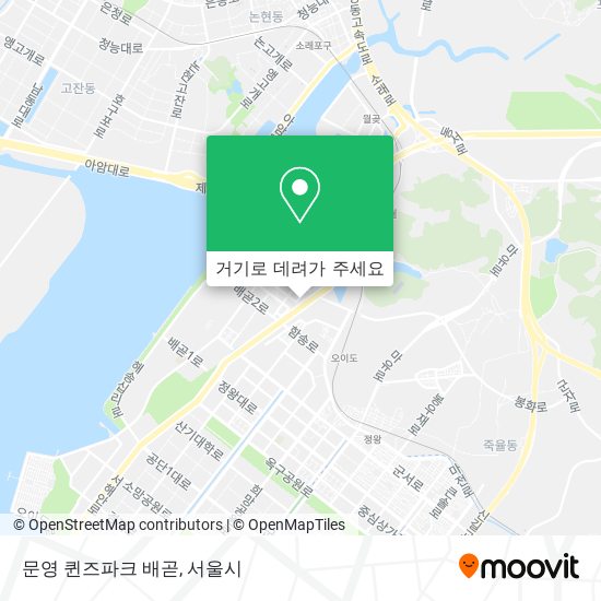 문영 퀸즈파크 배곧 지도