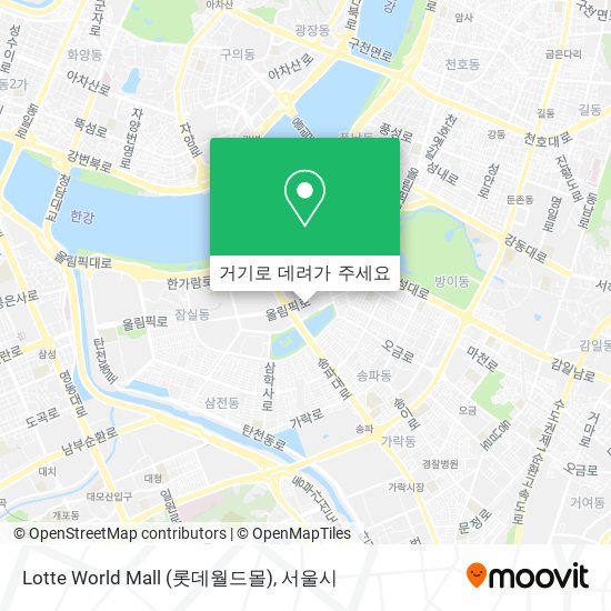 Lotte World Mall (롯데월드몰) 지도