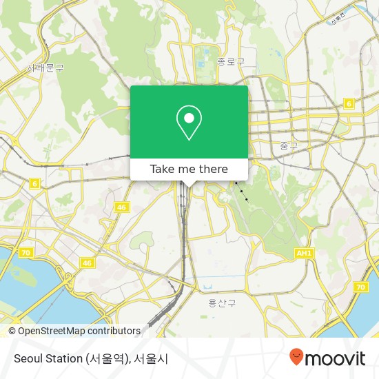 Seoul Station (서울역) 지도