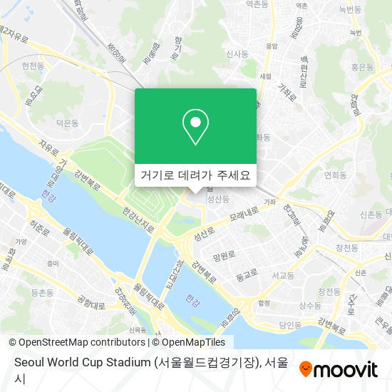 Seoul World Cup Stadium (서울월드컵경기장) 지도