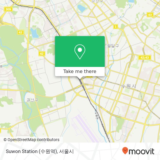 Suwon Station (수원역) 지도