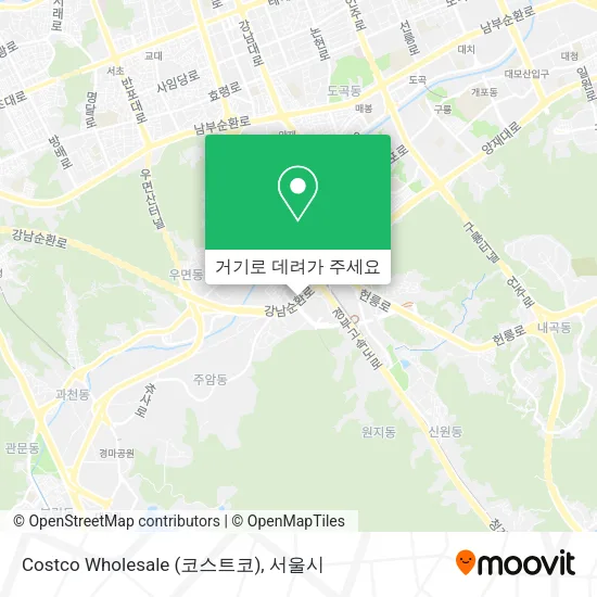 Costco Wholesale (코스트코) 지도