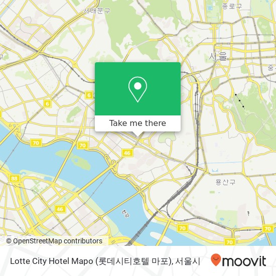 Lotte City Hotel Mapo (롯데시티호텔 마포) 지도