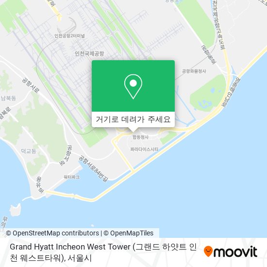 Grand Hyatt Incheon West Tower (그랜드 하얏트 인천 웨스트타워) 지도