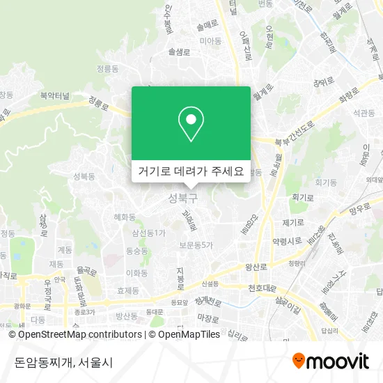 돈암동찌개 지도