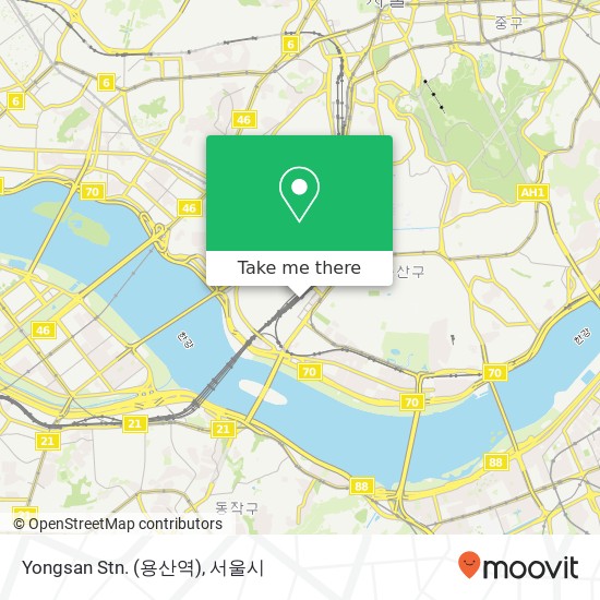 Yongsan Stn. (용산역) 지도