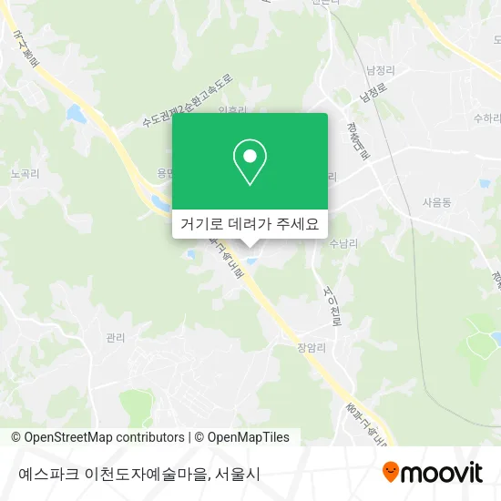 예스파크 이천도자예술마을 지도