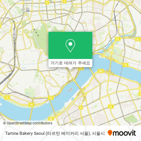 Tartine Bakery Seoul (타르틴 베이커리 서울) 지도