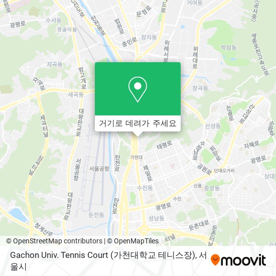Gachon Univ. Tennis Court (가천대학교 테니스장) 지도