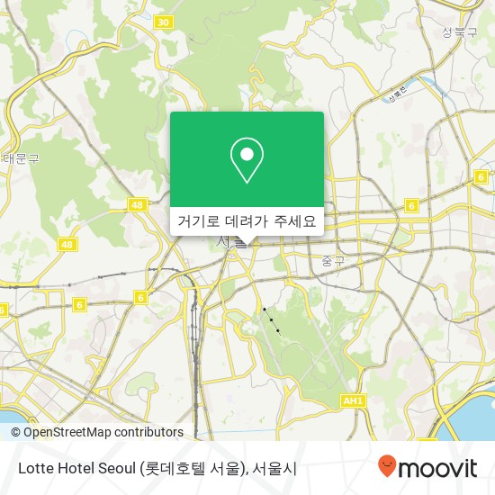 Lotte Hotel Seoul (롯데호텔 서울) 지도