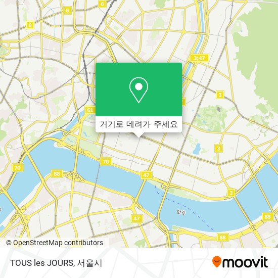 TOUS les JOURS 지도