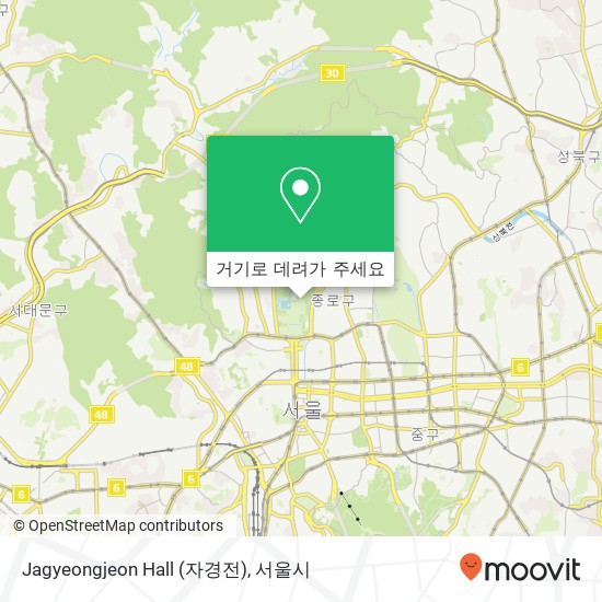 Jagyeongjeon Hall (자경전) 지도