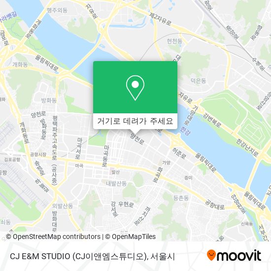 CJ E&M STUDIO (CJ이앤엠스튜디오) 지도