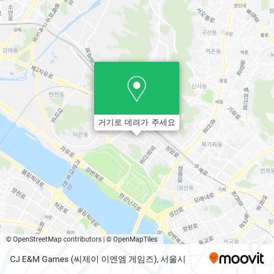 CJ E&M Games (씨제이 이엔엠 게임즈) 지도