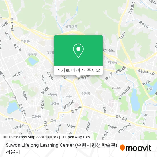 Suwon Lifelong Learning Center (수원시평생학습관) 지도