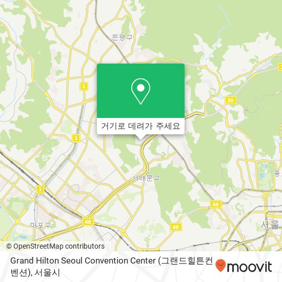 Grand Hilton Seoul Convention Center (그랜드힐튼컨벤션) 지도