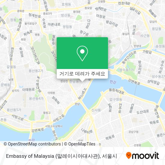 Embassy of Malaysia (말레이시아대사관) 지도