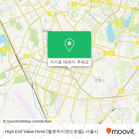 High End Value Hotel (벨류하이엔드호텔) 지도