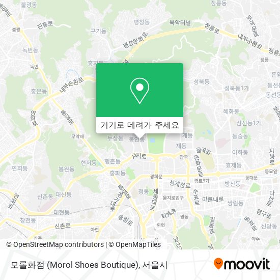 모롤화점 (Morol Shoes Boutique) 지도