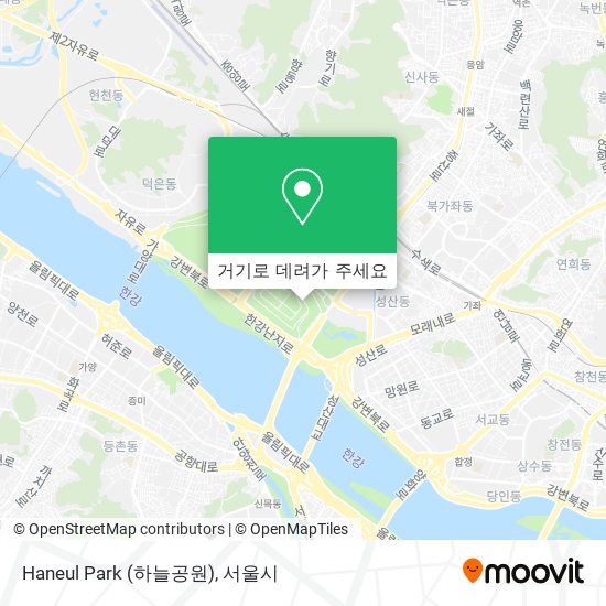 Haneul Park (하늘공원) 지도