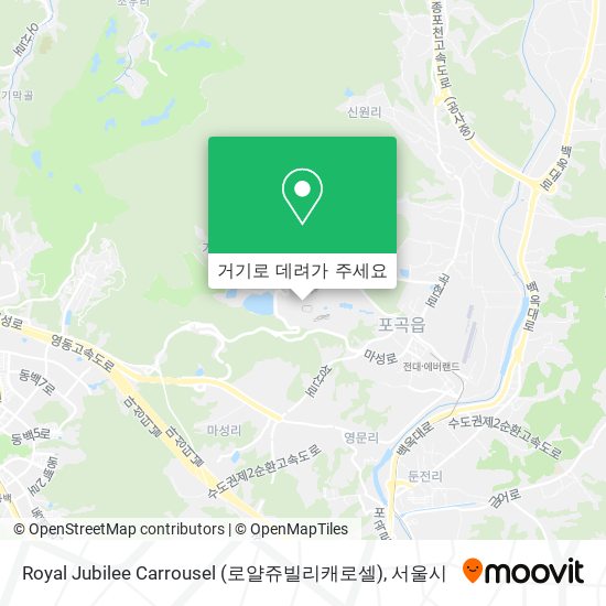 Royal Jubilee Carrousel (로얄쥬빌리캐로셀) 지도