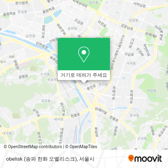 obelisk (송파 한화 오벨리스크) 지도