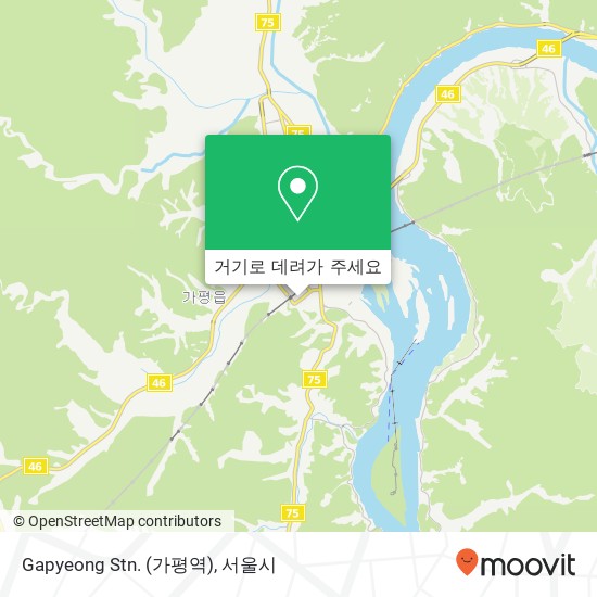 Gapyeong Stn. (가평역) 지도