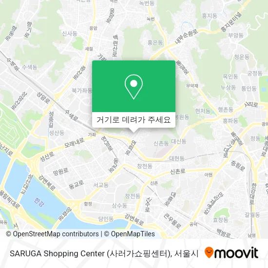 SARUGA Shopping Center (사러가쇼핑센터) 지도