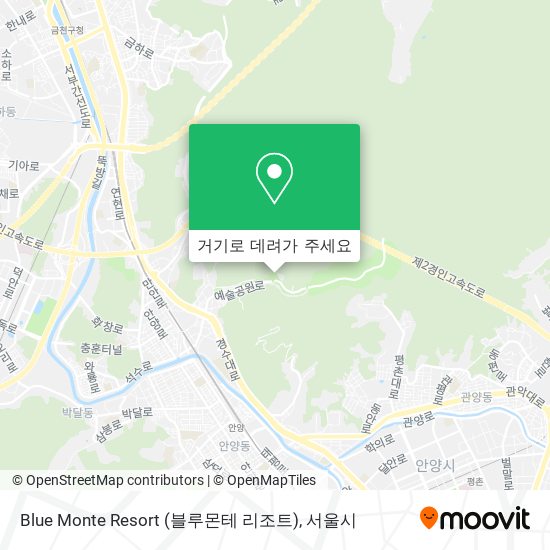 Blue Monte Resort (블루몬테 리조트) 지도