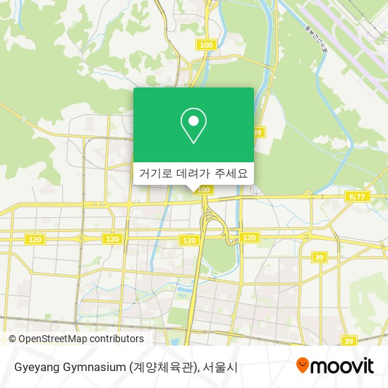 Gyeyang Gymnasium (계양체육관) 지도