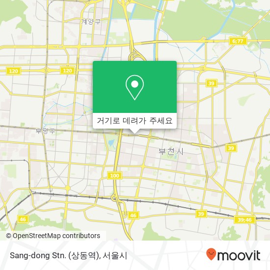 Sang-dong Stn. (상동역) 지도
