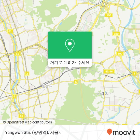 Yangwon Stn. (양원역) 지도