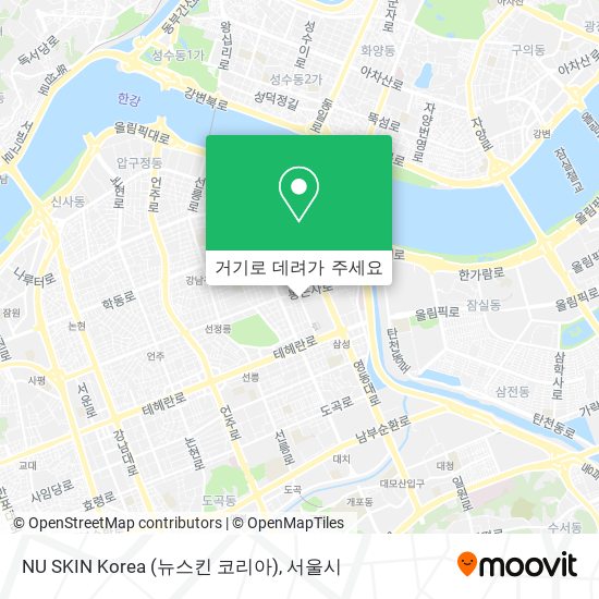 NU SKIN Korea (뉴스킨 코리아) 지도