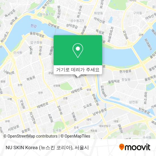 NU SKIN Korea (뉴스킨 코리아) 지도