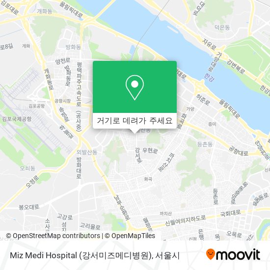 Miz Medi Hospital (강서미즈메디병원) 지도