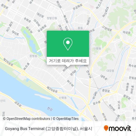 Goyang Bus Terminal (고양종합터미널) 지도