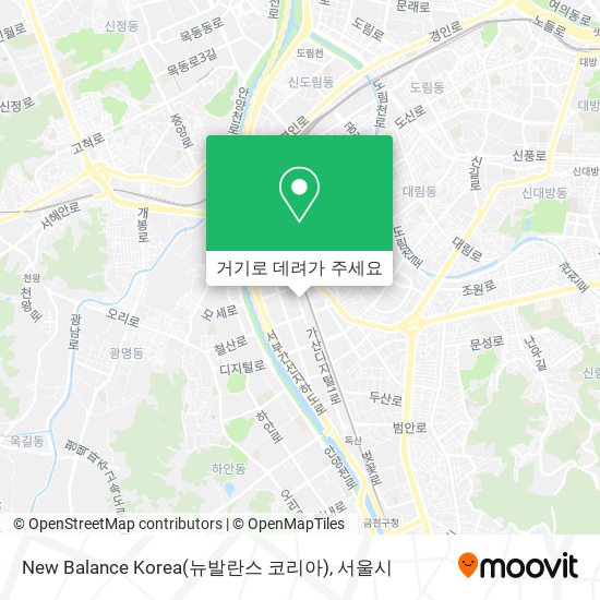 New Balance Korea(뉴발란스 코리아) 지도