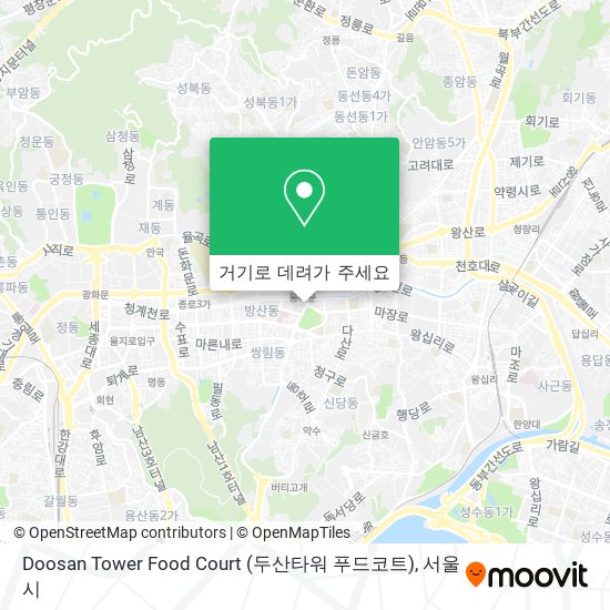 Doosan Tower Food Court (두산타워 푸드코트) 지도