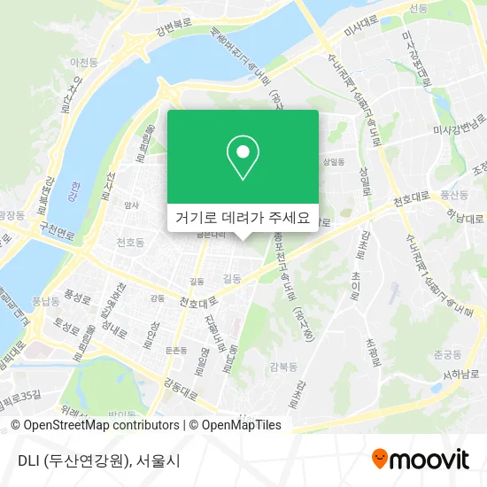 DLI (두산연강원) 지도